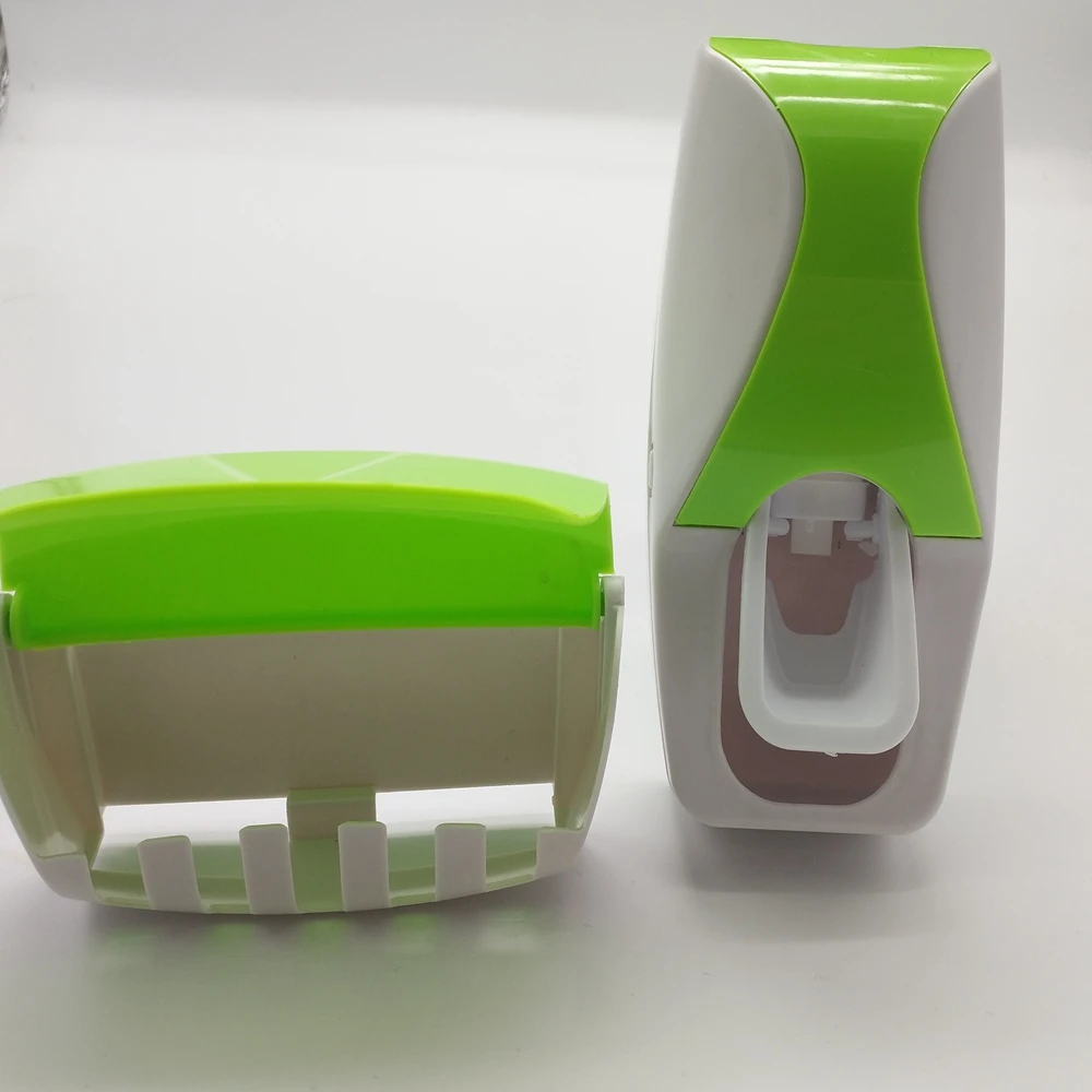 
Automatic Toothpaste Dispenser Toothbrush Holder Squeezer Bathroom Set In Bathroom Product 