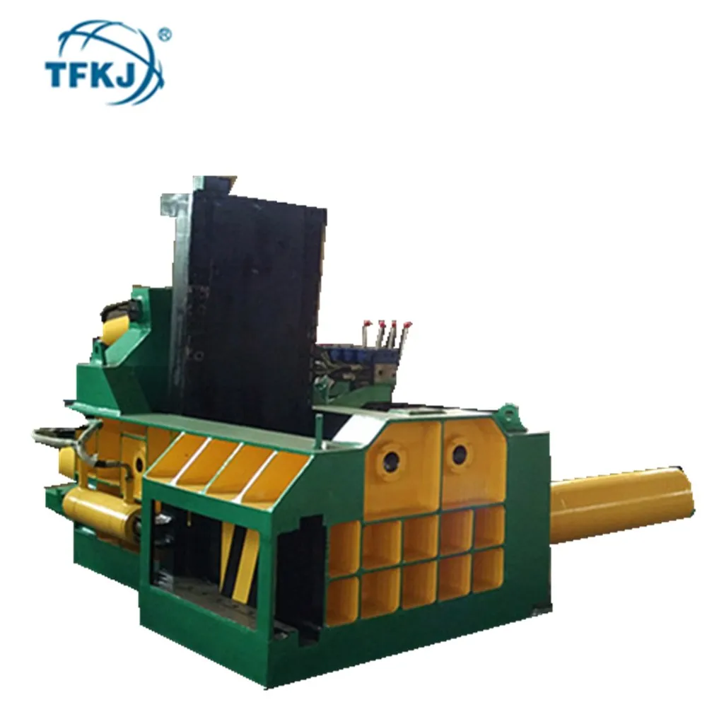 250T Metal scrap yard PLC Hydraulic copper baler press waste iron aluminium profile press machine(High Quality)