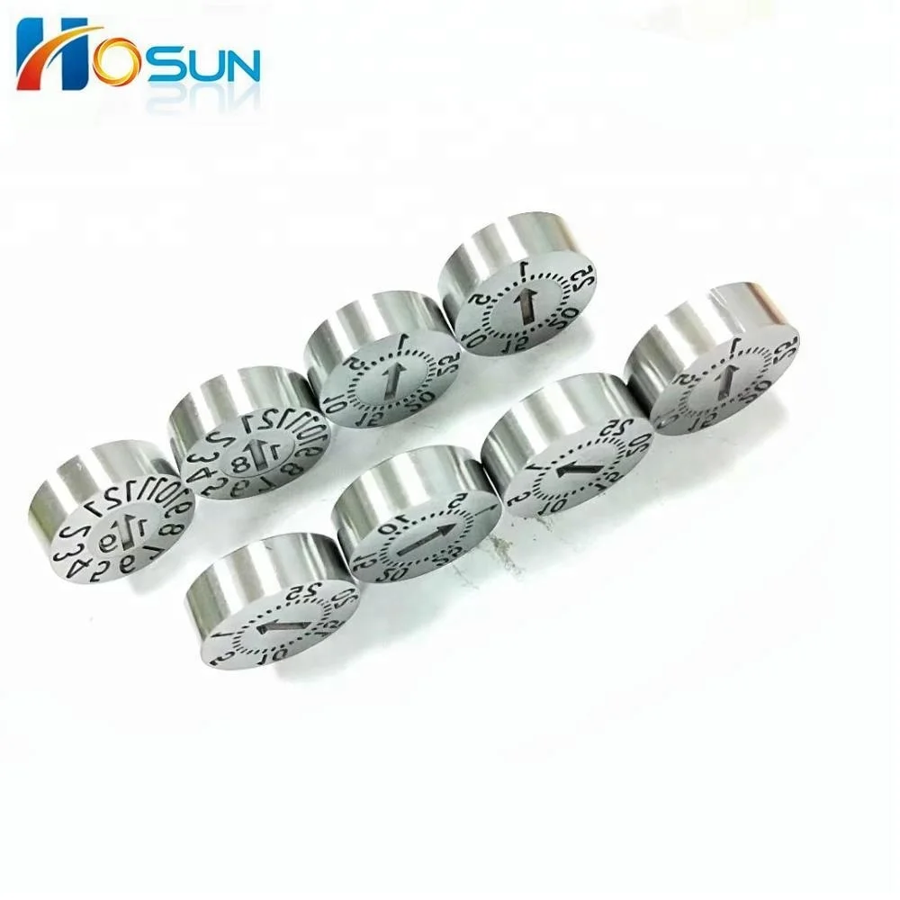 Widely Used split-type date stamp round die chapter indicator