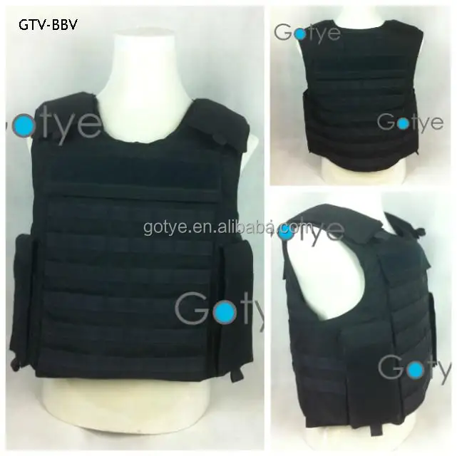 Тактический пуленепробиваемый жилет NIJ IIIA 9 мм и. 44 Molle, баллистический жилет