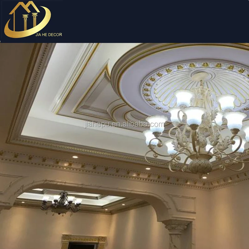 
deluxe good quality cheap price interior /indoor decorative artistic ceiling medallions ceing rose for villa /hotel/shops/palace 
