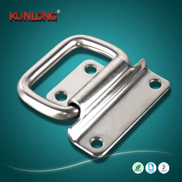 SK4-019 из нержавеющей стали складная кольцевая ручка хромированная оцинкованная отделка шкафов