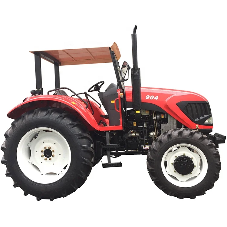 Китай, дешево, хорошее качество, ферма 4x4, 4-колесный привод yto x904, 90 л.с., трактор с воздушной кабиной, в глобальной продаже