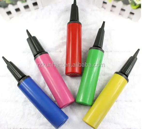 Wholesale Mini plastic Convenient hand balloon air pump for inflation