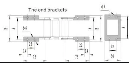 SUD-35 CE ISO9001 Robot heavy duity cable drag chain