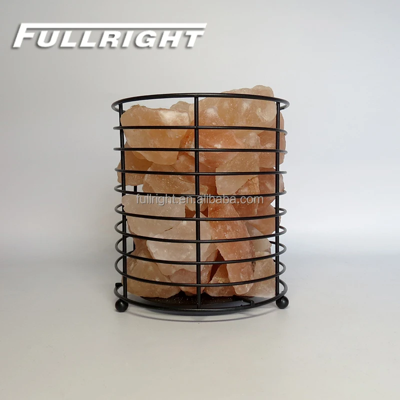 100% REAL HIMALAYAN SALT salt lamp with basket plug in wall salt lamp