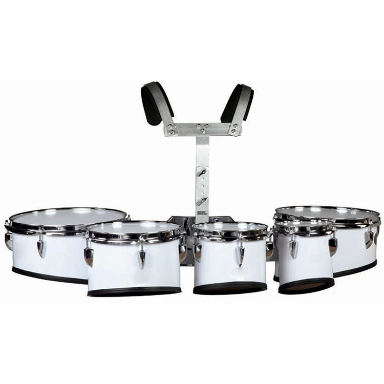 4 drum Marching Drum with carrier/percussion instrument