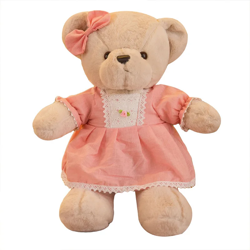 Cuddly feel 25cm sitting stuffed baby teddy bear wholesale for sale
