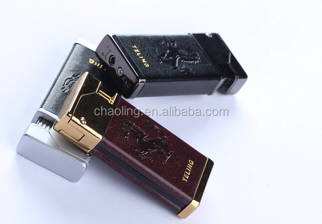 Retro Horse laser engraving flame lighter