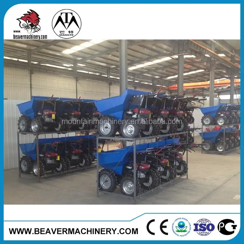 garden mini dumper truck with diesel,electric,gasoline engine