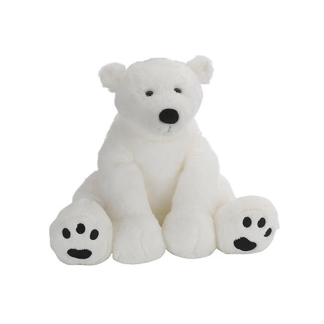 OEM Factory Wholesale White Stuffed Plush Polar Bear