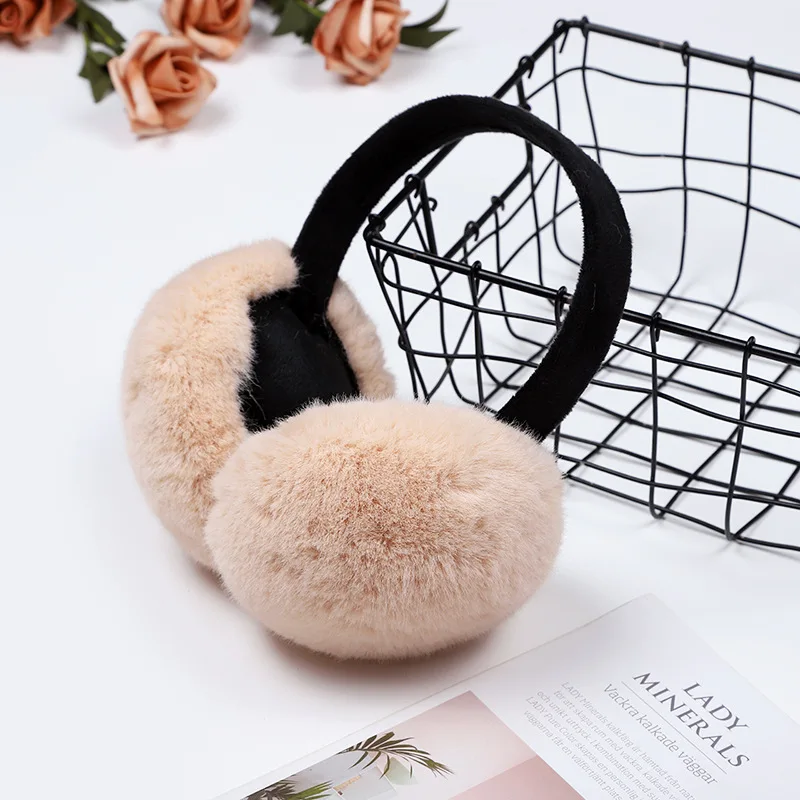
Earmuff Set Girls Fresh Lovely Mori Girl Soft Sister Sweet Ear Bag Warm Earmuffs Girls Winter Earmuffs 