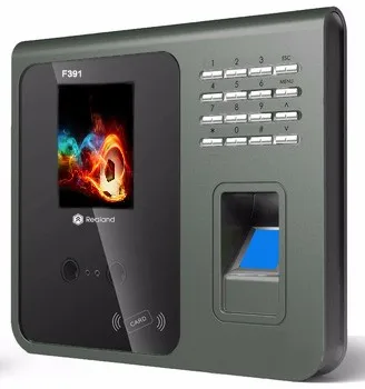 Realand F391 Professional Face Recognition Biometric Fingerprint Time Attendance System Optional WIFI