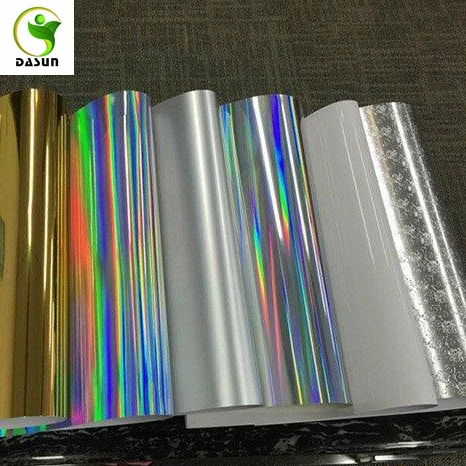 
157g silver coated hologram paper for laminate with notebook 