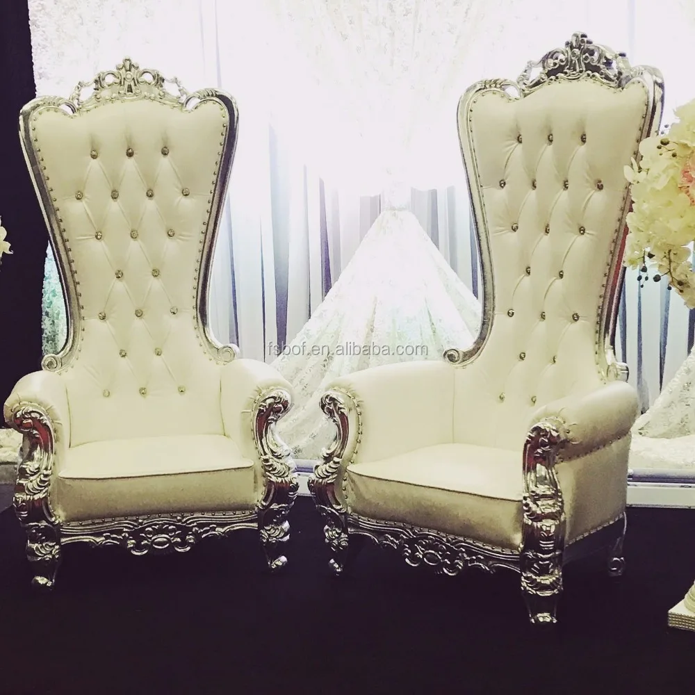 new design classic hand carve gold classic cheap king throne chair V029