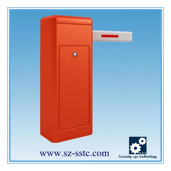 High speed parking barreri gate with car loop detector