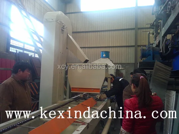 
Color Stone sand blasting coated steel roofing tile machine price/stone coated roof tiles production line 