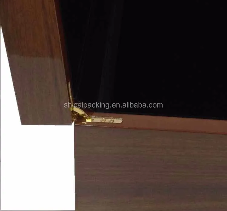 
Walnut Piano Finishing Wooden Boxes For Single Wine Bottles 