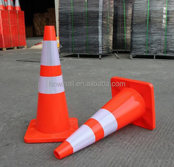 High reflective 900mm PVC safety road traffic warning cones