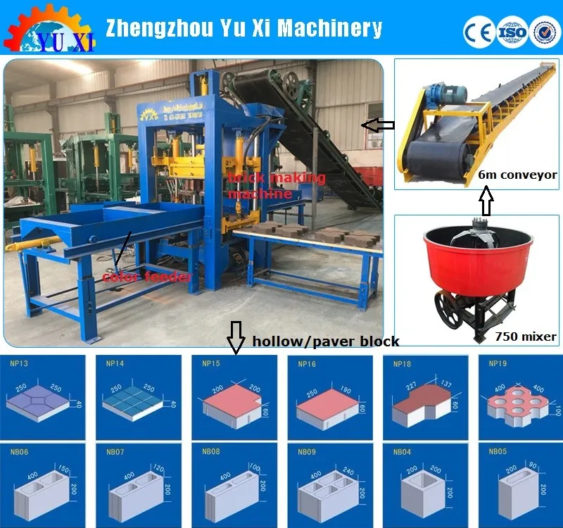 Habiterra Brick Making Machine Dirt Block Machine/Tijolos Ecological Block Making Machine