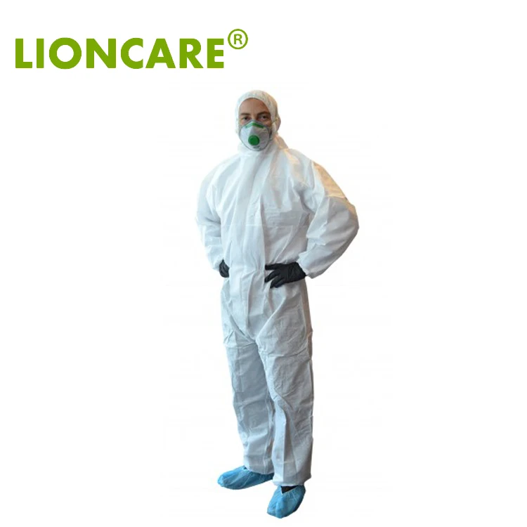 Микропористый химический комбинезон Cat III Тип 5/6