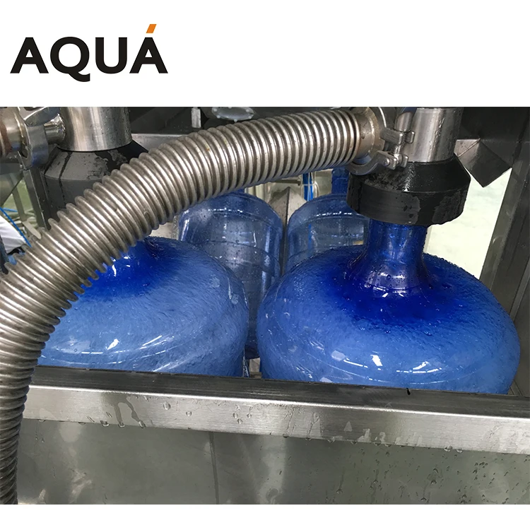Full automatic and Semi-automatic 5 gallon water bottle washing machine / water bottle makingmachine