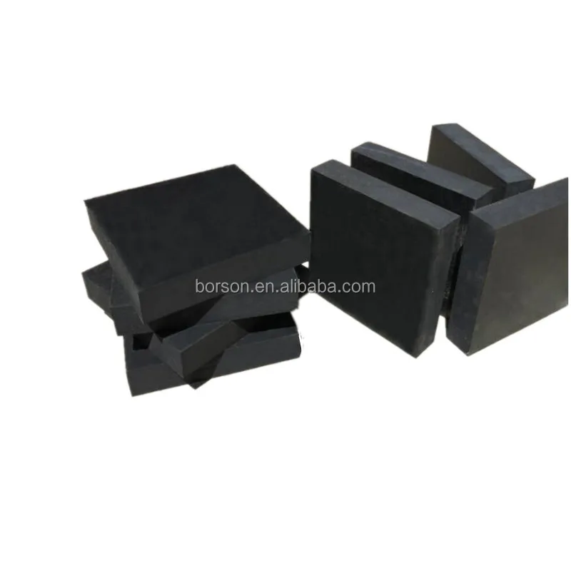 High quality Factory rubber Washer Machinery pads Anti Vibration pad Rubber Vibration isolation pads