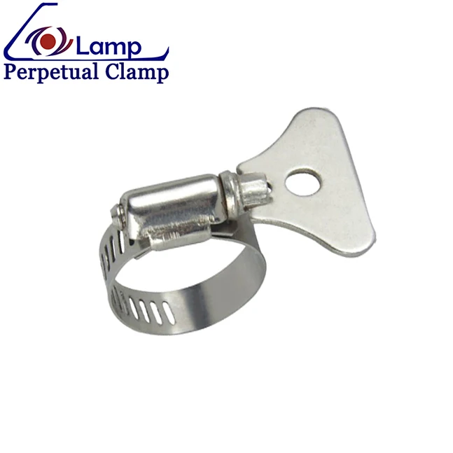 Rich Experience Customized Thumb Screw Turn-key Hose Clamp