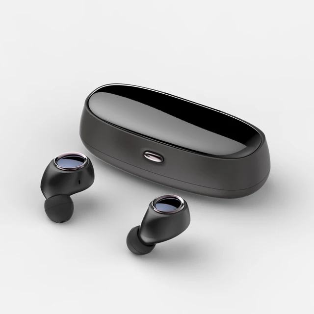 
High Quality Earbud Wireless Headset bluetooths headphone neckband Twins Ture V5.0 Stereo sport earphone 