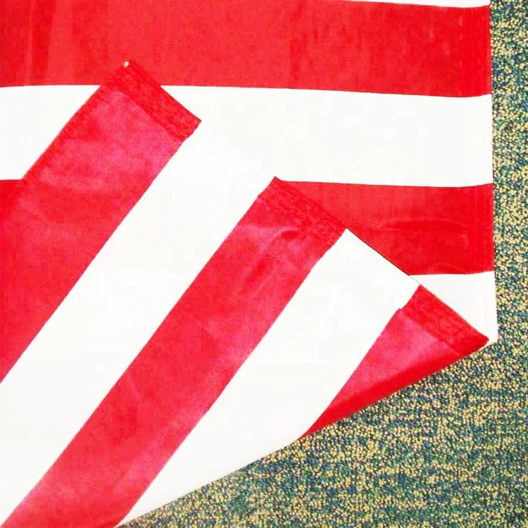 Factory Direct Superior Quality 100% polyester Custom Design Screen Printed USA American flag nylon flag