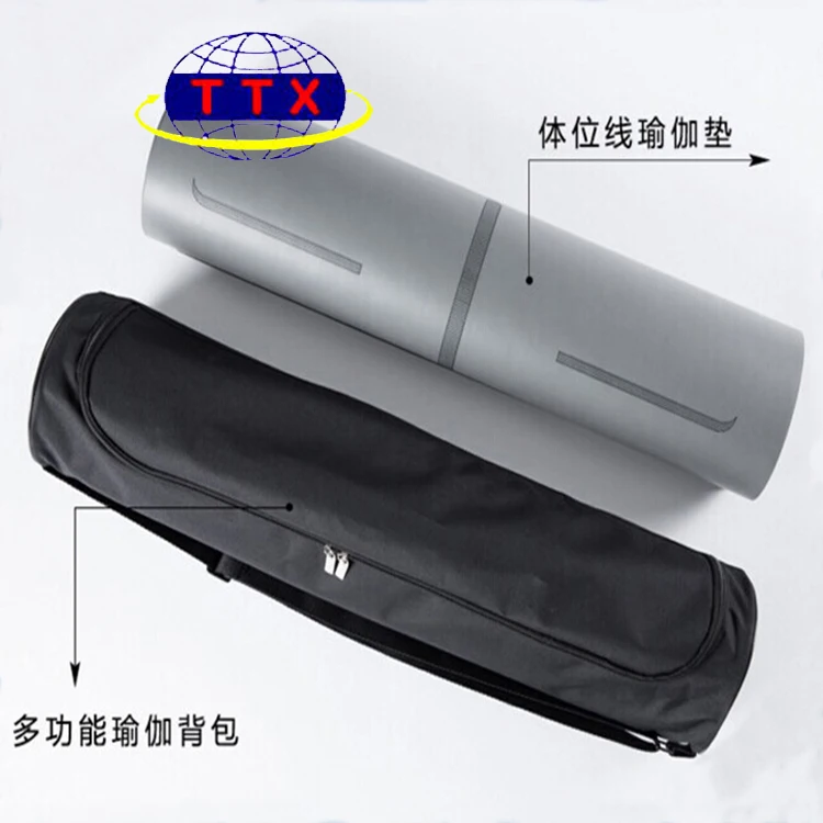 eco friendly non slip natural Pilates Fitness Mat Exercise PU leather yoga mat