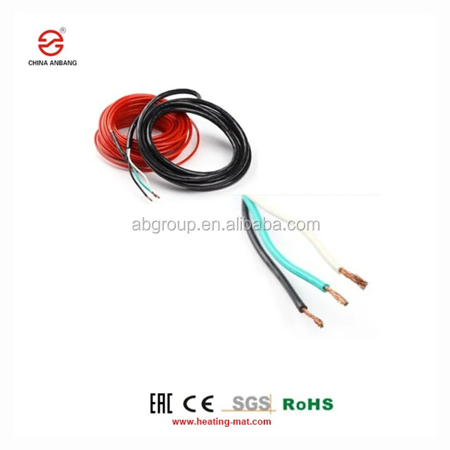 Outdoor heating cable best radiant floor heating cable heat trace cable for Russia market