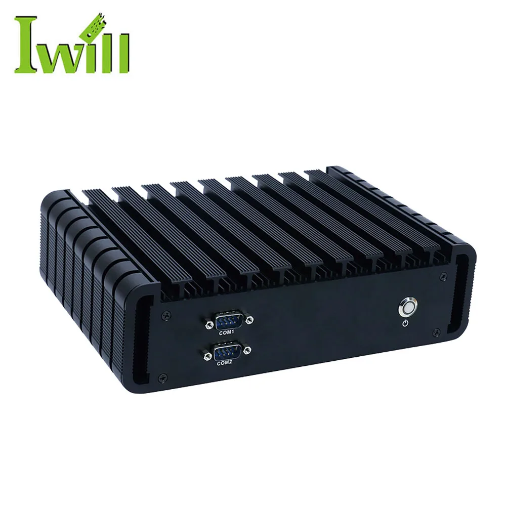 Встроенный ПК 3855U/I3/I5/I7 IBOX603 4POE 5LAN безвентиляторный промышленный ПК для камер