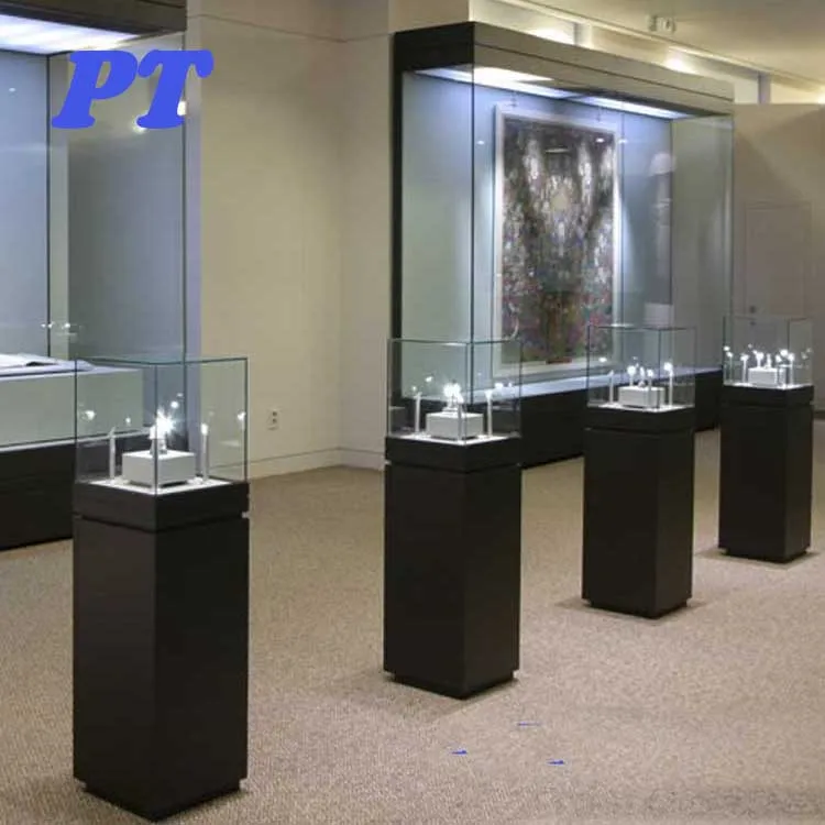 Wholesale Museum Wall Mounted Glass Display Case
