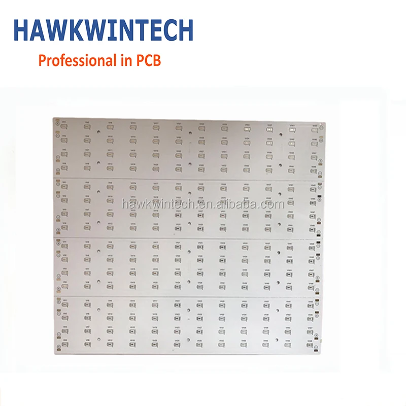 LED panel board PCB Assembly PCBA BGA Printed Circuit Board White Solder 220V 5W 7W 9W 12W