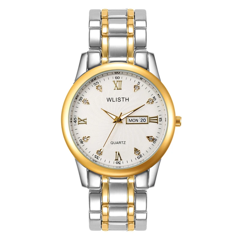 stainless steel luxury waterproof quartz watches for lady oem brand hands wristwatches custom logo wrist watch for women