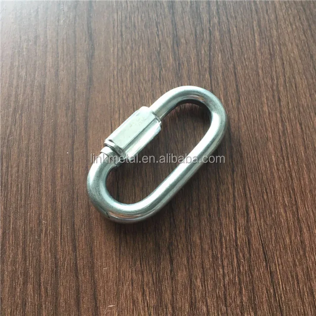 
stainless steel 304 polished round quick link 