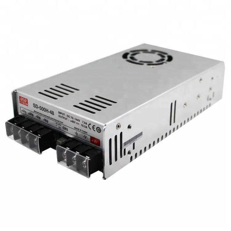 500W 48V DC DC Converter Meanwell SD-500H-48