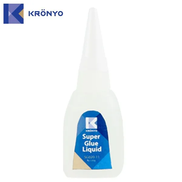 KRONYO лучше для пластиковой трубки алюминиевые супер мрамор клей к металлу