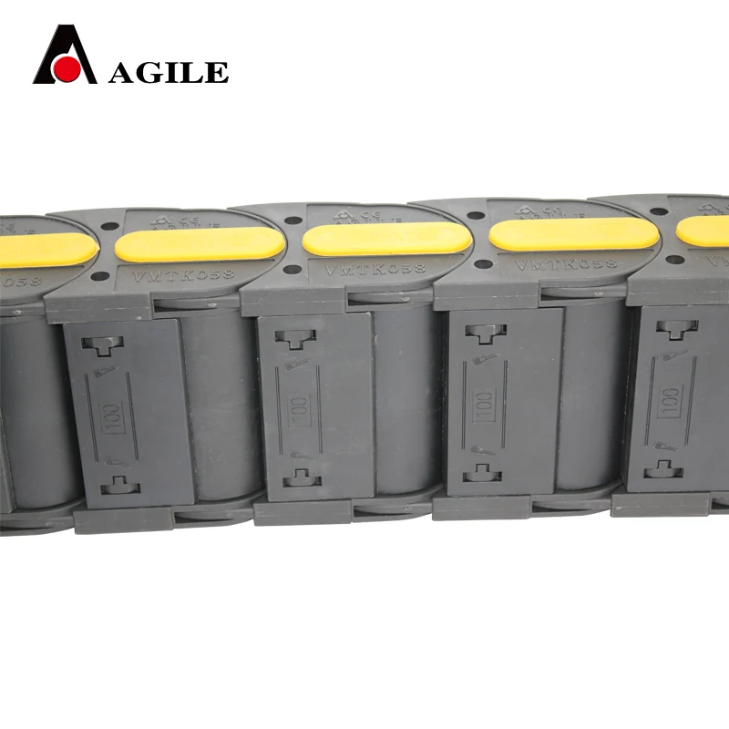 Закрытая влагостойкая Усиленная нейлоновая цепь 58*100 серии VMTK