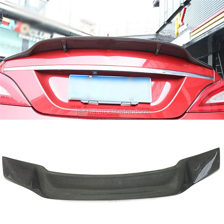 Carbon Fiber Rear Spoiler for Mercedes Benz CLS Class W218 CLS300 CLS350 CLS500 CLS550 CLS63 Sedan 2012 - 2017