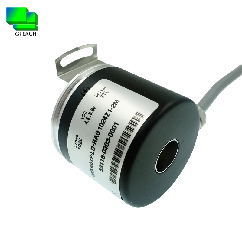 12mm hollow shaft rotary encoder dia 40mm built-in type incremental encoder E40H12-2000-3-N-24