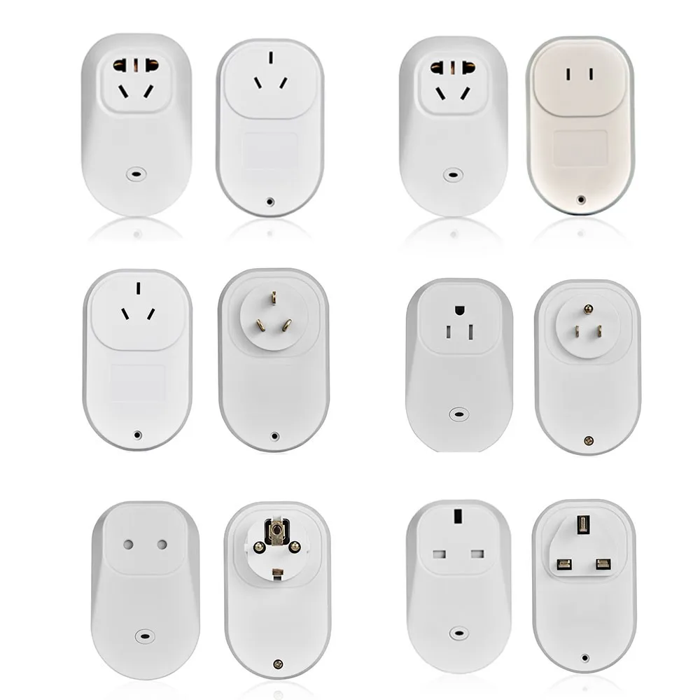 IN Standard High Quality Custom Design Smart Wifi Universal Power Socket Plug Case Shell Wireless Mini Converter Plug Housing