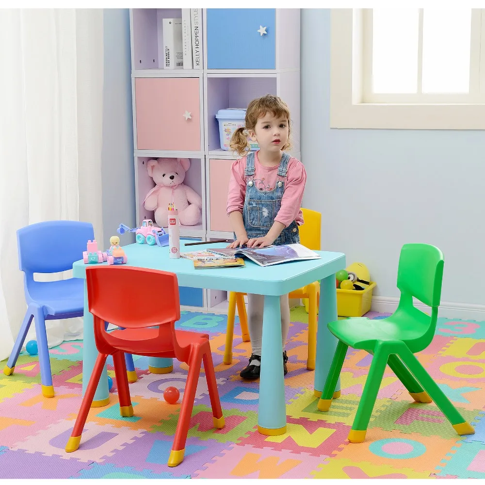 34cm seat height stackable school home student study plastic chair