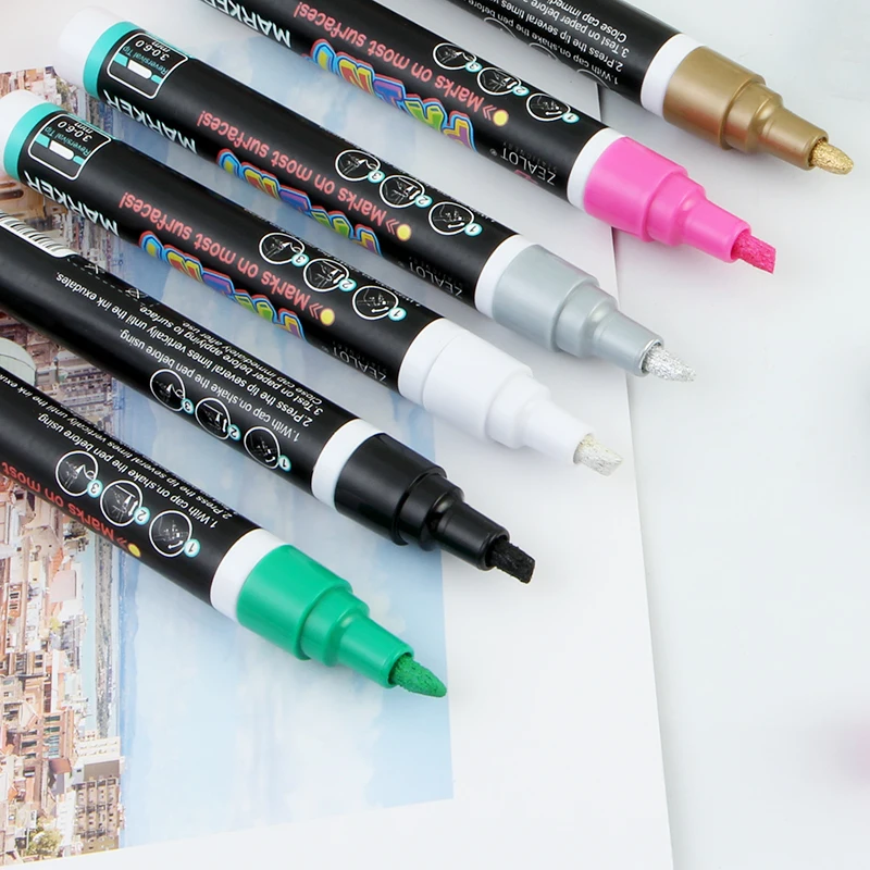 Markers Luminescent Paint Blanc Fluo Marker