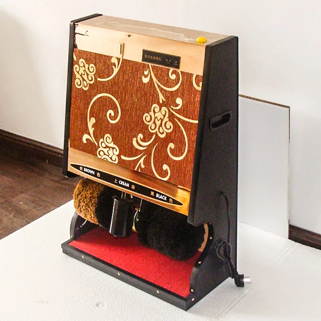 Автоматическая полировальная машина для обуви с монетами, машина для очистки обуви, небольшая полировальная машина для обуви, сделано в Китае