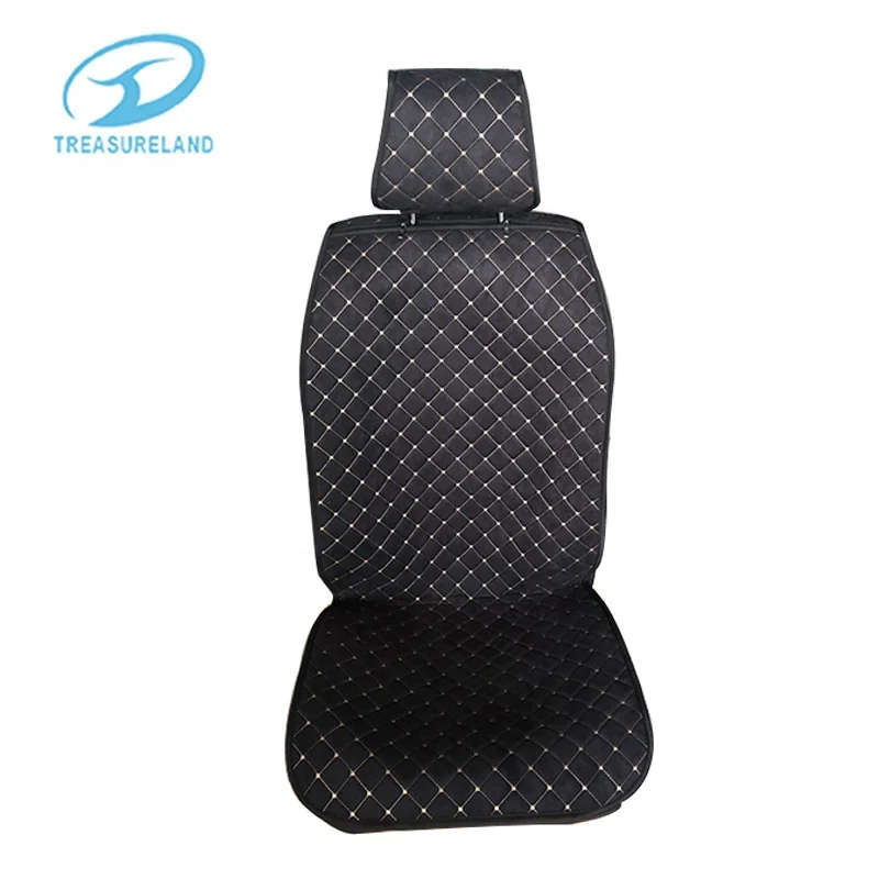 Universal Breathable Suede Car Seat Cushion Cover With 6mm Foam