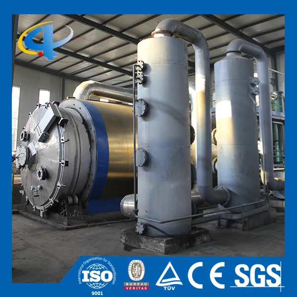 High Oil Yield Tire Pyrolysis Plant with New Design