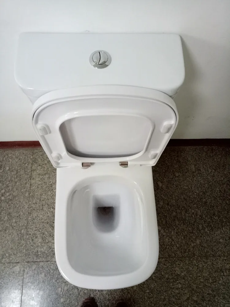 
Manufacturer Bathroom Ceramic Sanitary ware Two Piece Close Coupled WC Toilet lavatory 