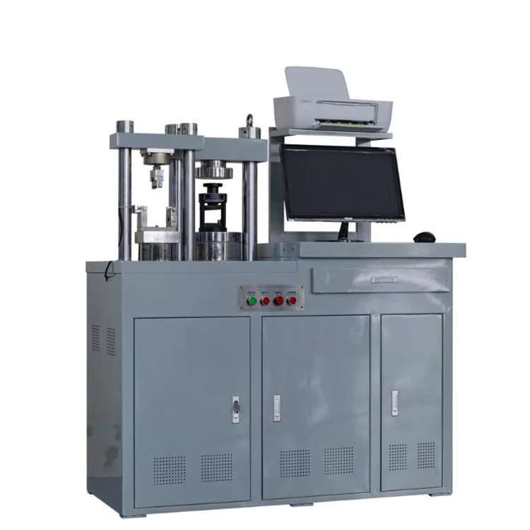 Cement Compressive and Flexural Test/Chuanbai Supplier Compression Strength Tester Full automatic pressure testing machine